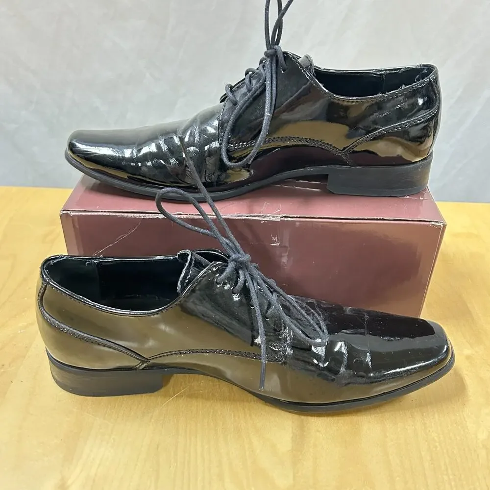 Calvin Klein Brodie Dress Shoes Black Men's Size 7.5 M